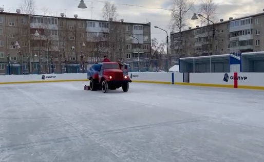 Поставка и монтаж хоккейной коробки