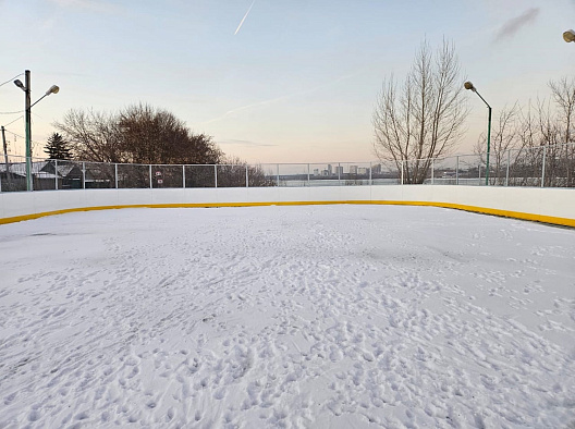 Поставка и монтаж хоккейной коробки