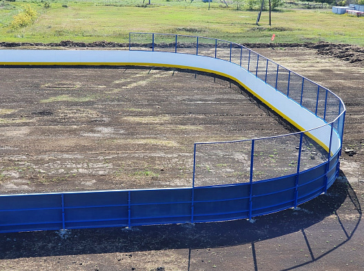 Поставка и монтаж хоккейной коробки