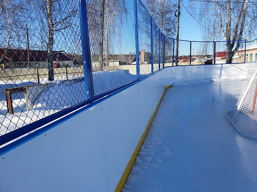 Поставка и монтаж хоккейной коробки