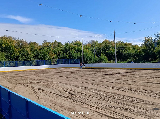 Поставка и монтаж хоккейной коробки