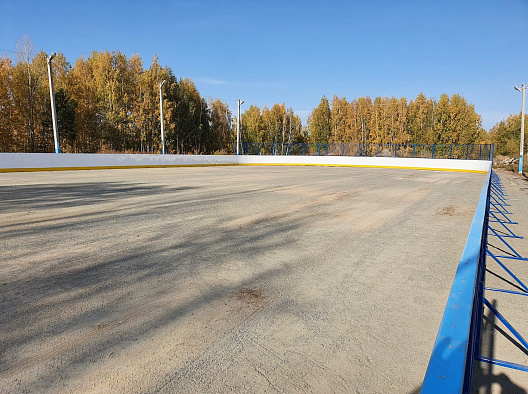 Поставка и монтаж хоккейной коробки