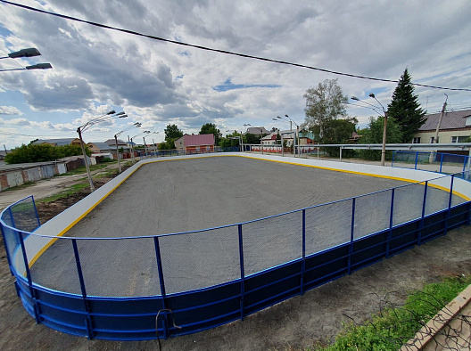 Поставка и монтаж хоккейной коробки