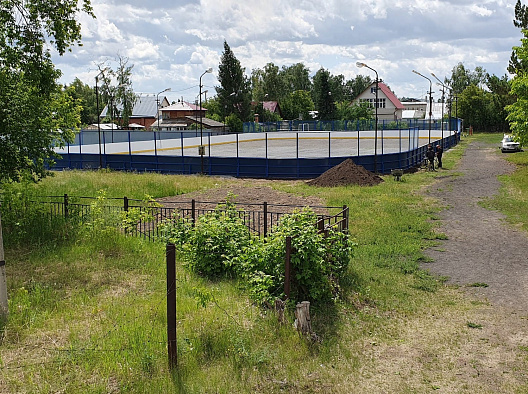 Поставка и монтаж хоккейной коробки