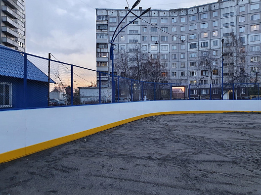 Поставка и монтаж хоккейной коробки